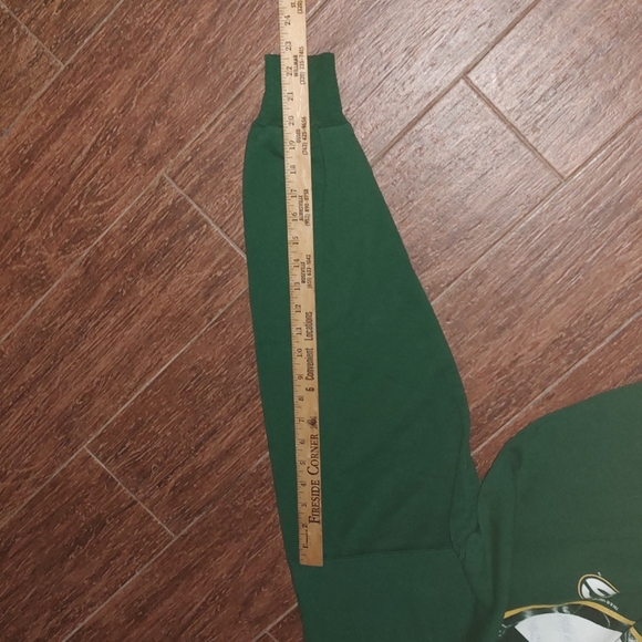 Vtg 1997 Hanes Green Bay Packers Sweatshirt Mens 2XL Green Pullover NFL Logo USA - Picture 8 of 9